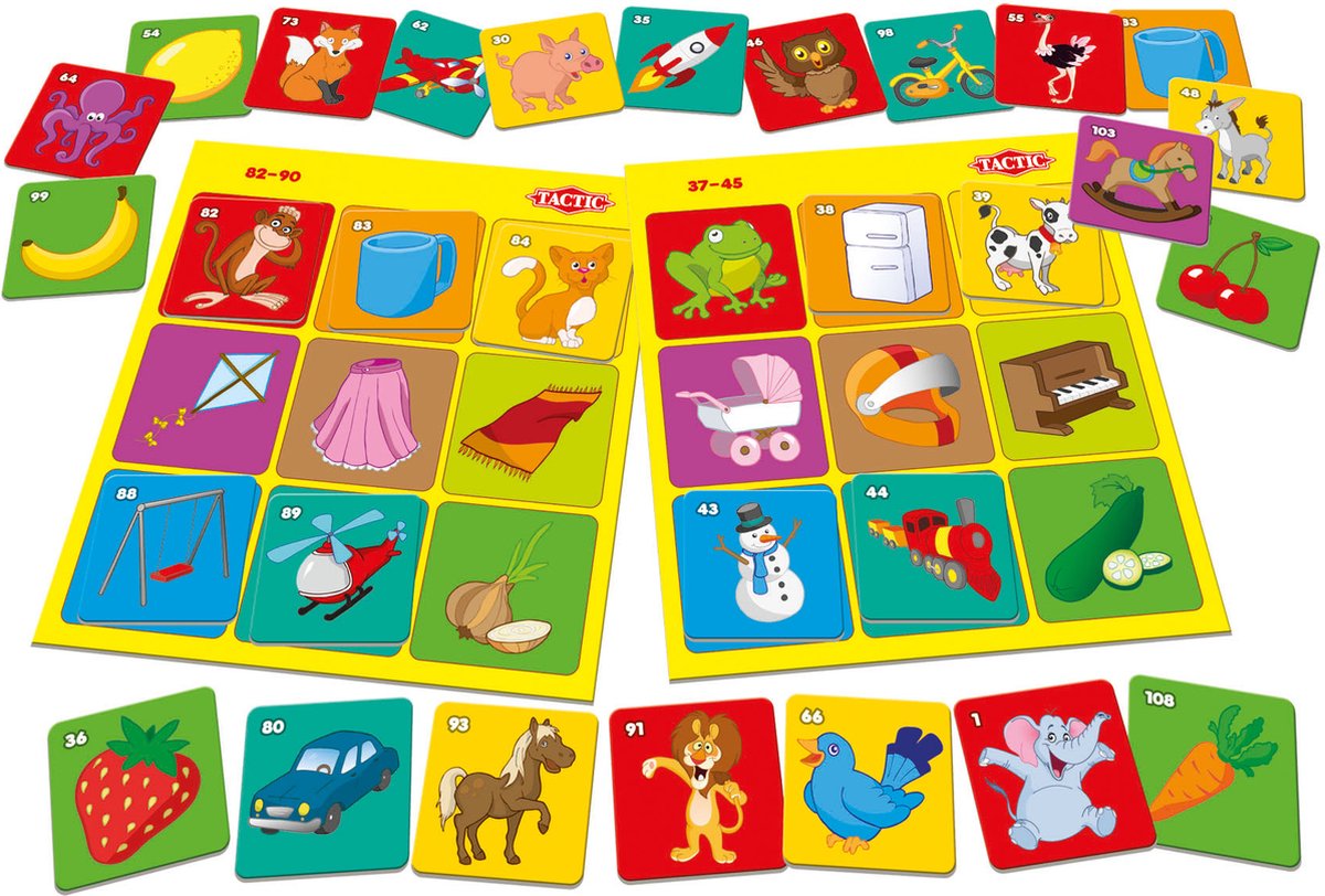 Tactic Lotto Picture – Kaartspel – Zoek & Vind – Familiespel – 2-6 spelers – Vanaf 3 jaar — afbeelding 2