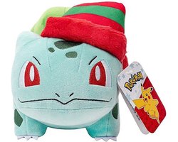 Pokemon - Bulbasaur With Striped Hat Pluche Knuffel (20 cm)