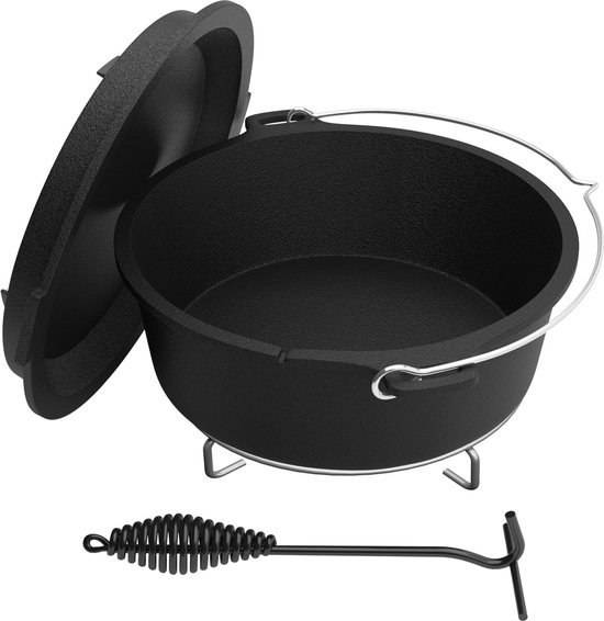 Comas Braadpan | Gietijzer | 0.35L | Gas/Oven | Incl. Deksel | 110x60(h)mm