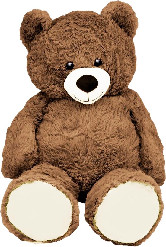 XL Knuffel Beer Bruin - Teddybeer - Knuffels - Pluche Beer - 50cm Hoge Kwaliteit Knuffeldier - Teddybear Groot - Knuffelbeer