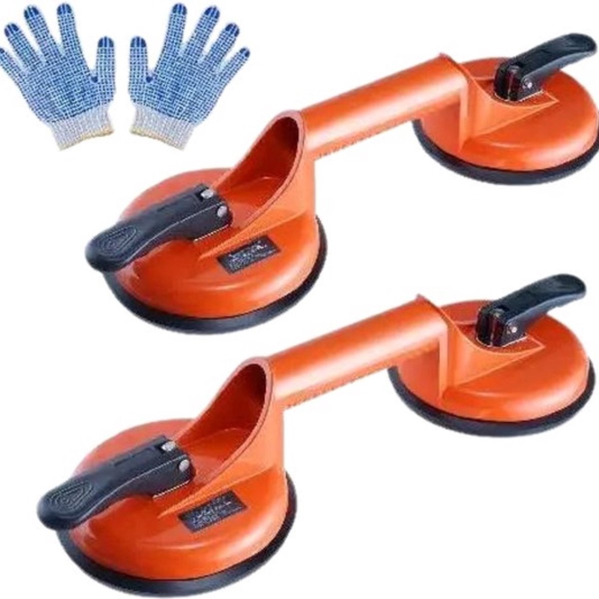 Glasdrager Powergrip PRO - 2 Stuks - Glasdragers Zuignap - 150KG