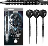 KOTO – Sting Silver Straight 90% Tungsten Dartpijlen, 22 Gram, Zilver, Met Extra Flights en Shafts, Steeldarts, Professionele Dartpijlen Set, 3 Steeltip Dartpijlen