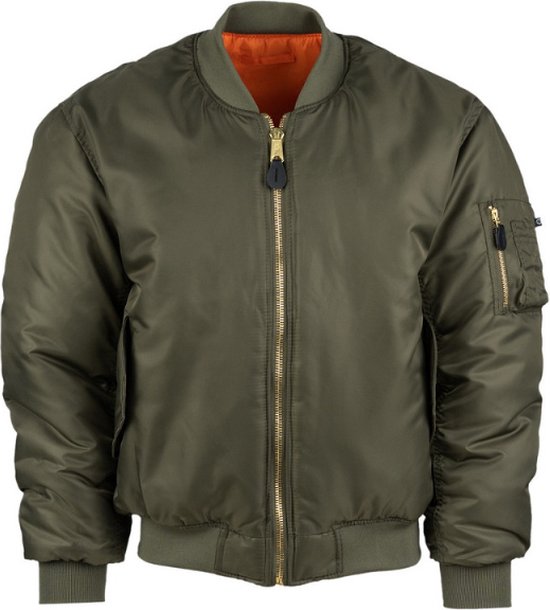 Fostex - Ma-1 Bomber Jack Dark Olive - Maat XL