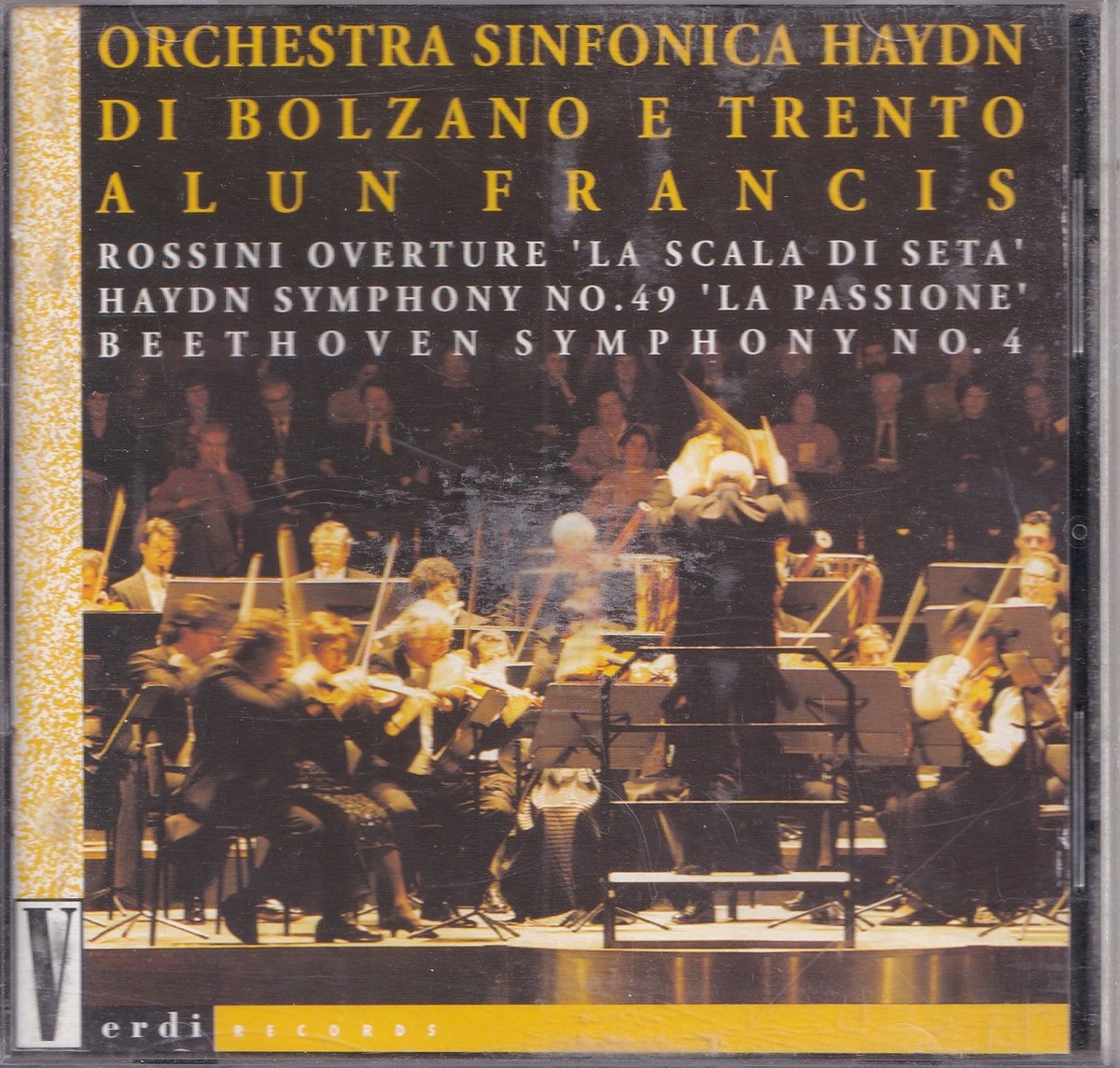 Overture La Scala di Seta, Symphony no. 49, Symphony no. 4 - Gioacchino Rossini, Joseph Haydn, Ludwig van Beethoven - Orchestra Sinfonica Haydn di Bolzano e Trento o.l.v. Alun Francis