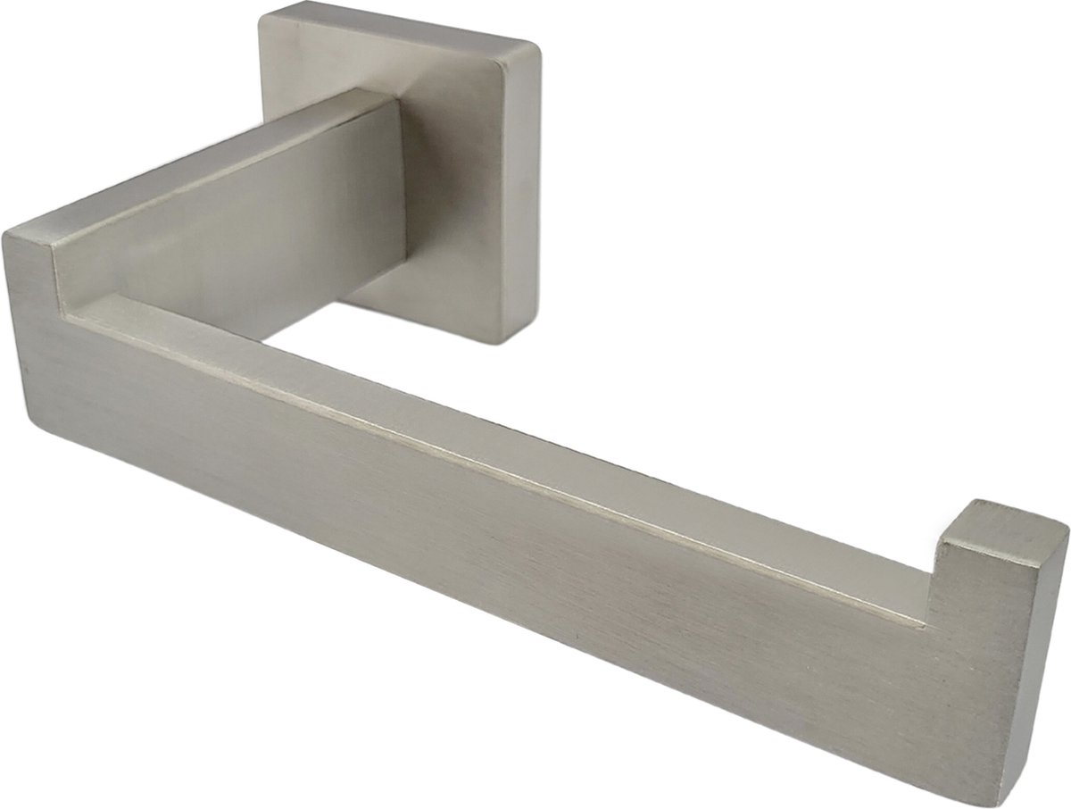 Sanics® WC Rolhouder Zilver Inclusief Montage set - Toiletrolhouder RVS - WC Papier Houder - Closetrolhouder