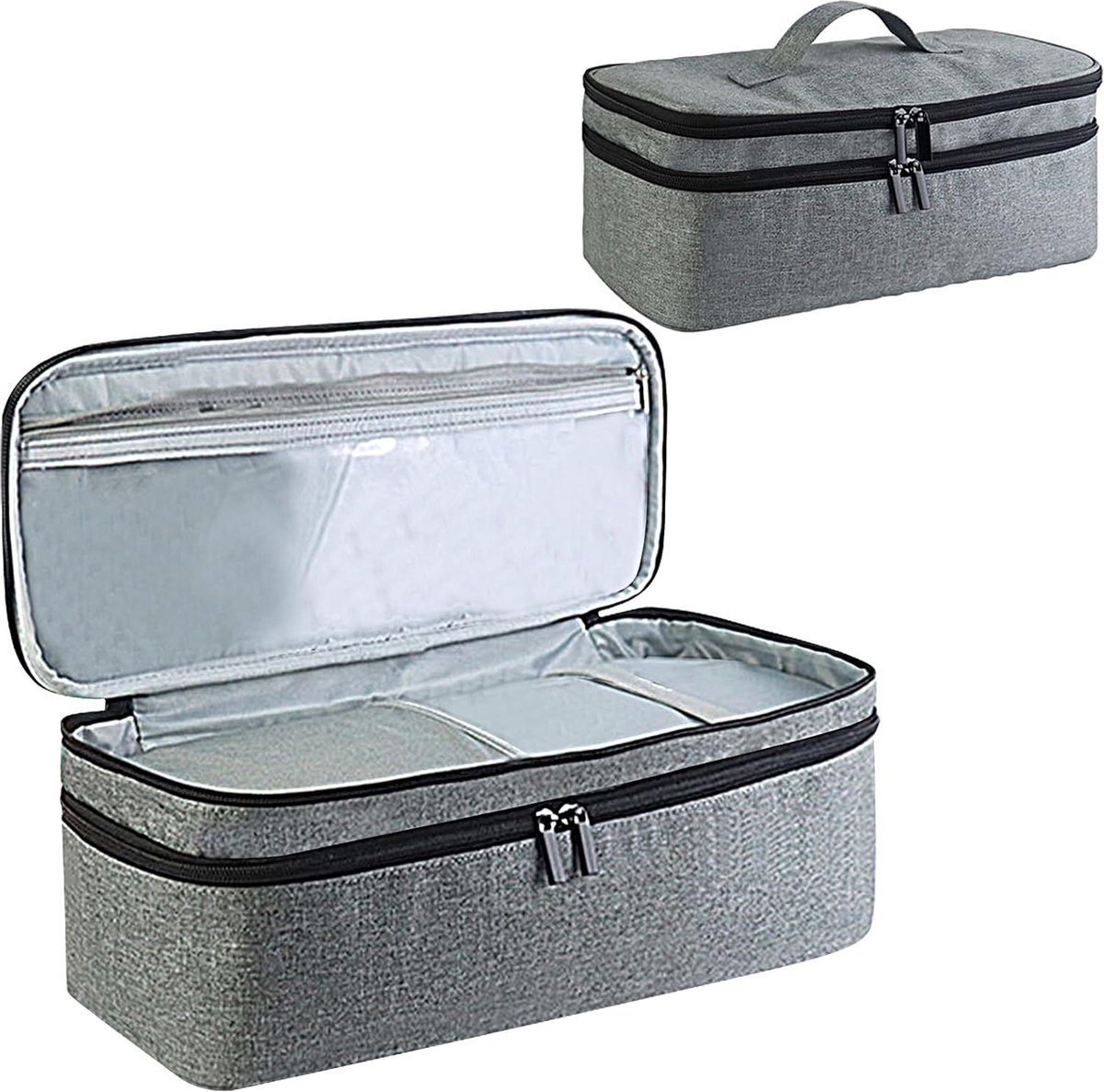 Lexium Kapperskoffer - Visagiekoffer - Make up koffer - Make up trolley - Kappers koffer - Beautycase - Cosmetica koffer - Kapperstas