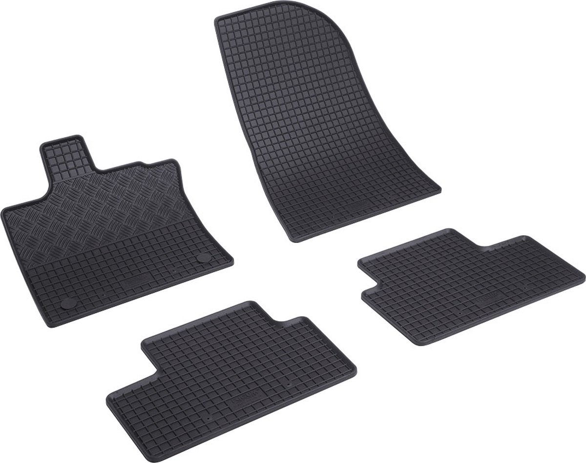 Automatten voor Mitsubishi ASX, Renault Captur (Ook E-Tech Hybrid), Renault Symbioz (vanaf 2019) - 4-delig - Rubber