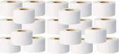Label Tape Geschikt voor Dymo 99012 | 89 mm x 36 mm | S0722400 - Wit - 260 etiketten per Rol - 20 stuks - Geschikt voor: 310, 320, 330, 400, 450 en 4XL series