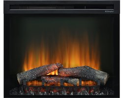 Dimplex XHD 28 Sfeerhaard Elektrisch - Elektrische haard voor inbouw - 1400 watt verwarming - Optiflame LED Vlameffect - Ventilatorkachel & thermostaat - Openhaard bedienbaar via afstandsbediening - 59.5cm