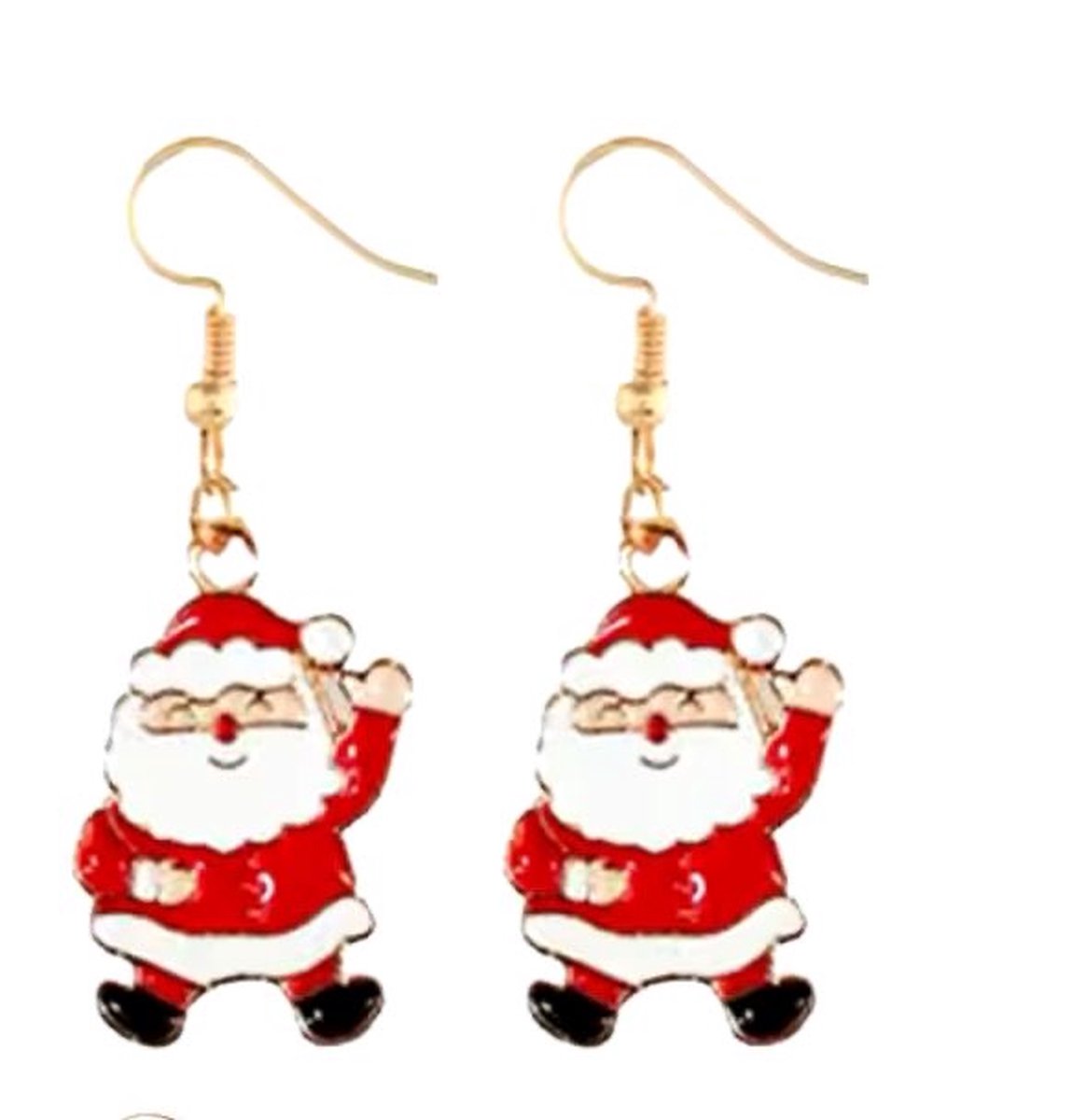 Akyol - Kerst oorbellen – kerstman – Santa kerstman oorbellen - oorbellen kerstboom - oorbellen kerst -kerstboom - kerst accessoires – kerst – kerstmis – Christmas - oud en nieuw – kerst accessoire – kerst – feestdagen