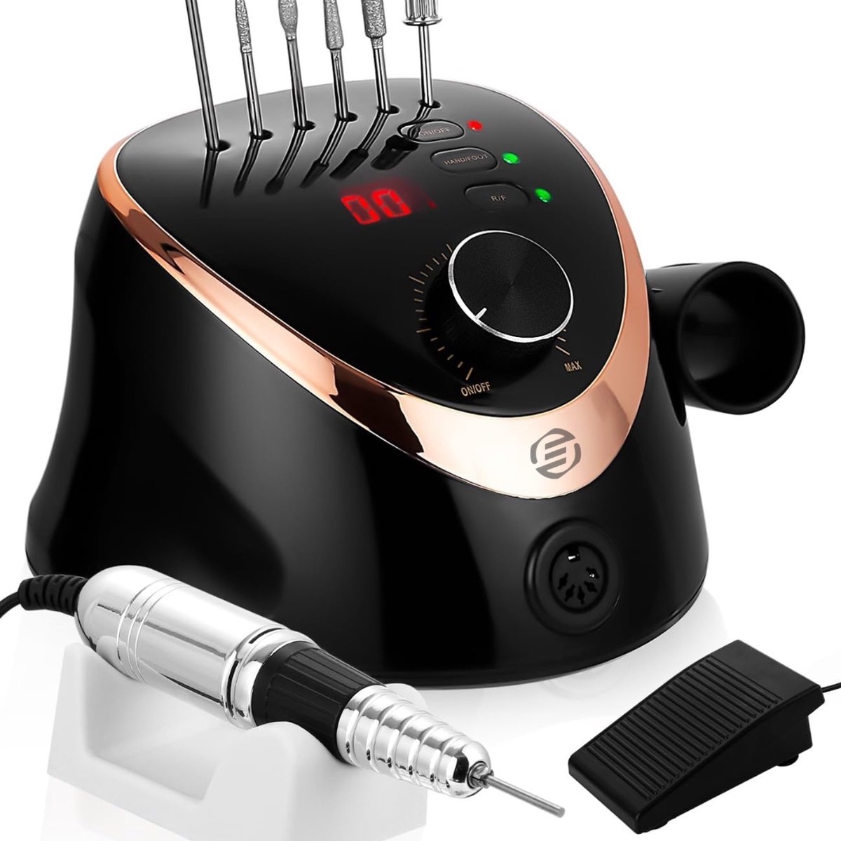 Goedkoopste Equivera Elektrische Nagelvijl - Nagelfrees - Electric Nail File - Manicureset - Manicure. Pedicure - Nagelvijl - Nagelboor - Kerstcadeau - Sinterklaas - Sinterklaas Cadeau - Cadeau Voor Vrouw - Cadeau Voor Man - Cadeau