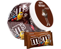 M&M's Chocolade - "Happy Birthday" - chocoladecadeau - verjaardagscadeau - verjaardag - 450g