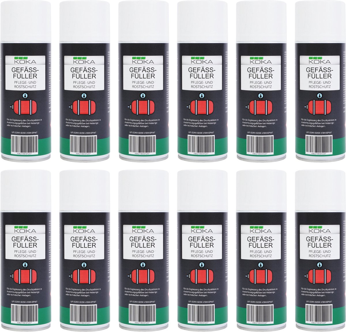 12x vaatvullers 400ml