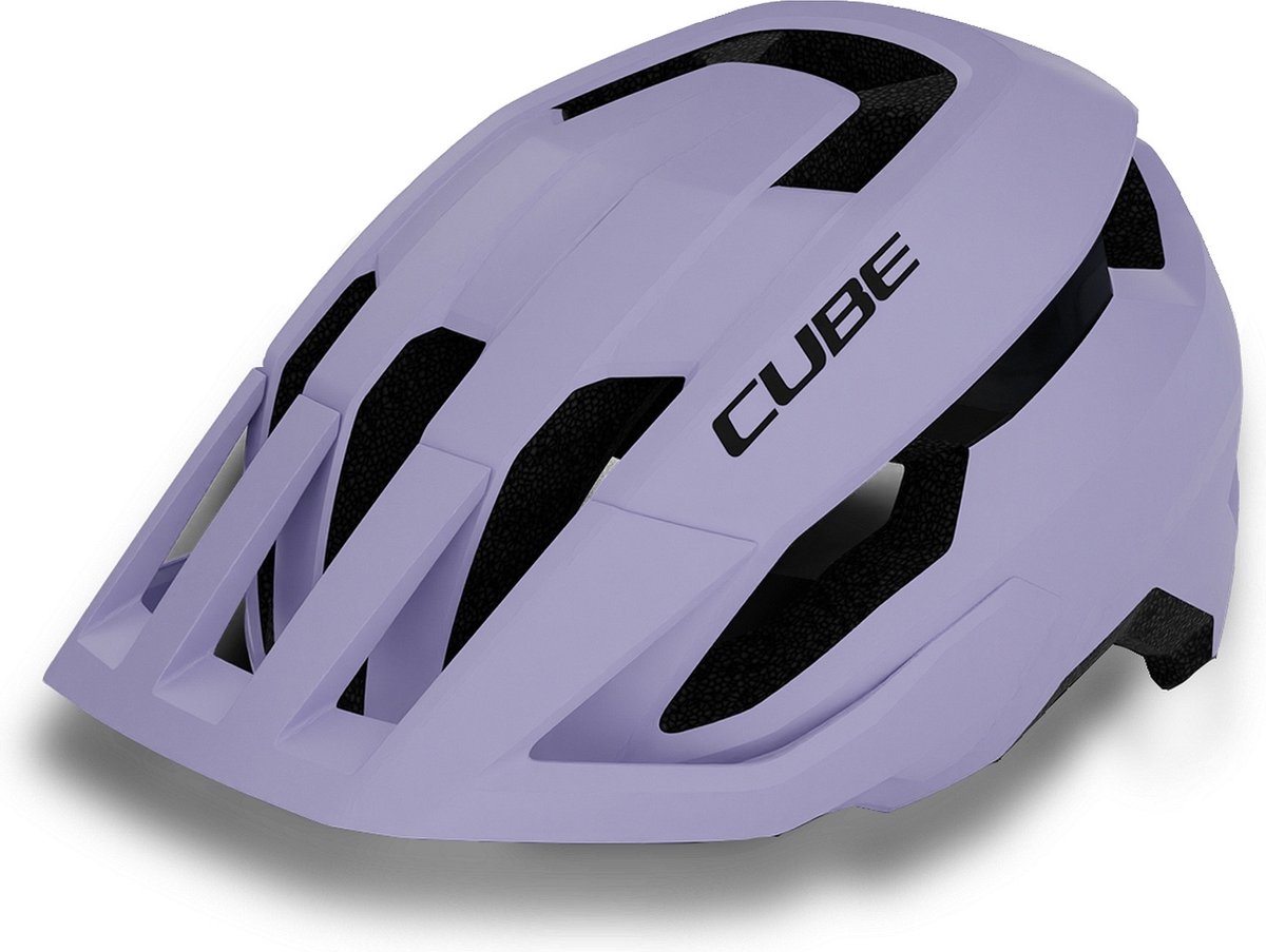 Cube Stray Helm - XS - Fietshelm met Vizier - Verstelbaar - Bescherming voor het Hoofd - Lichtgewicht - Met MIPS - Hoofdomtrek van 46-51 cm - Lilac