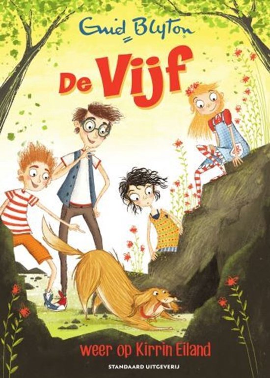 De Vijf 6 - De Vijf weer op Kirrin Eiland - cover