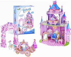 Cubic Fun 3D puzzel - Princess Secret Garden - 92 stukjes.
