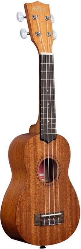 Ukulélé soprano Kala en acajou No reliure avec sac