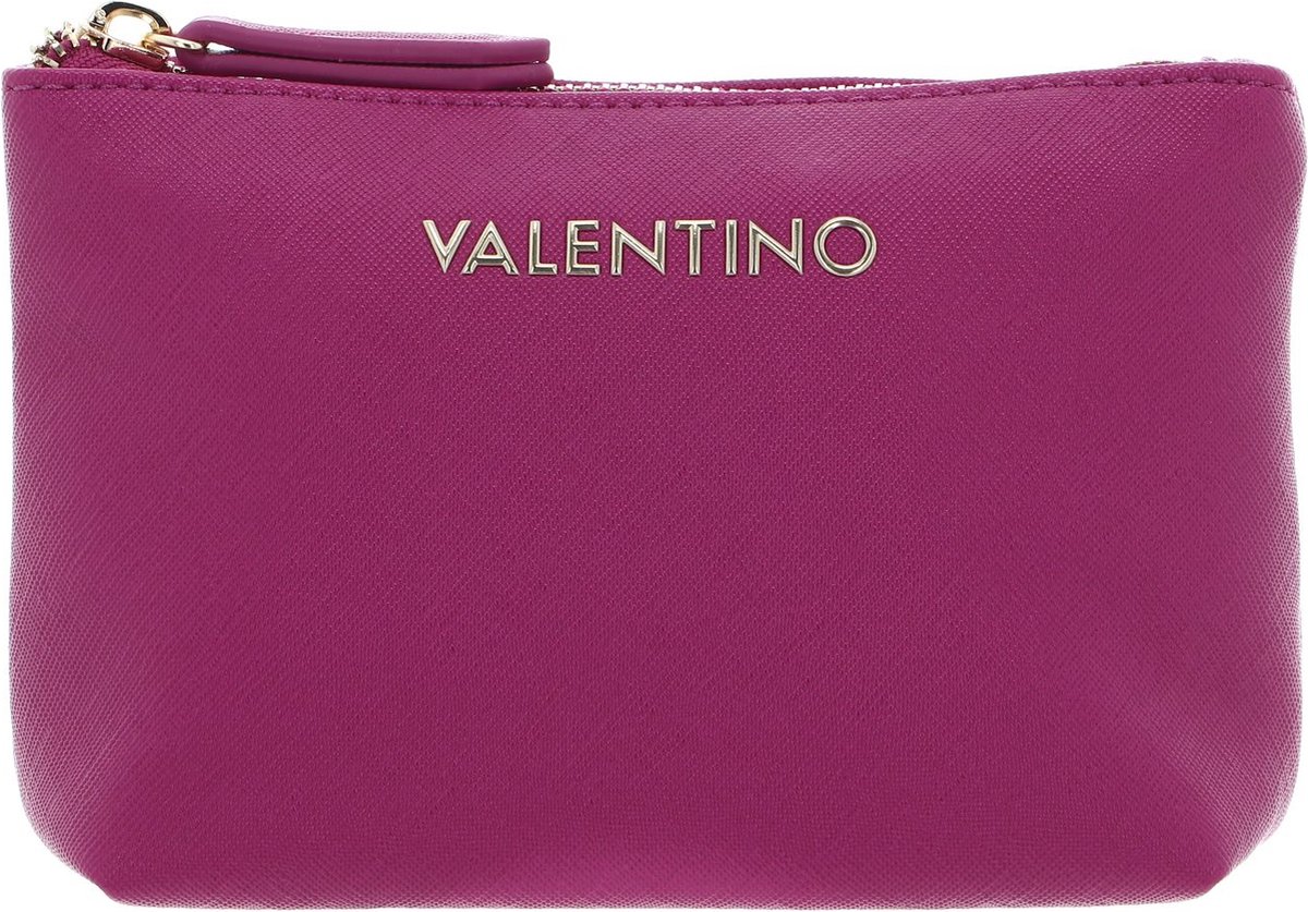 VALENTINO Toilettas Zero Re Soft Cosmetic Case Fuxia Paars