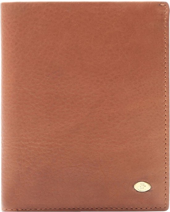Jagdhund® Heren portemonnee Lennard Cognac & Brown