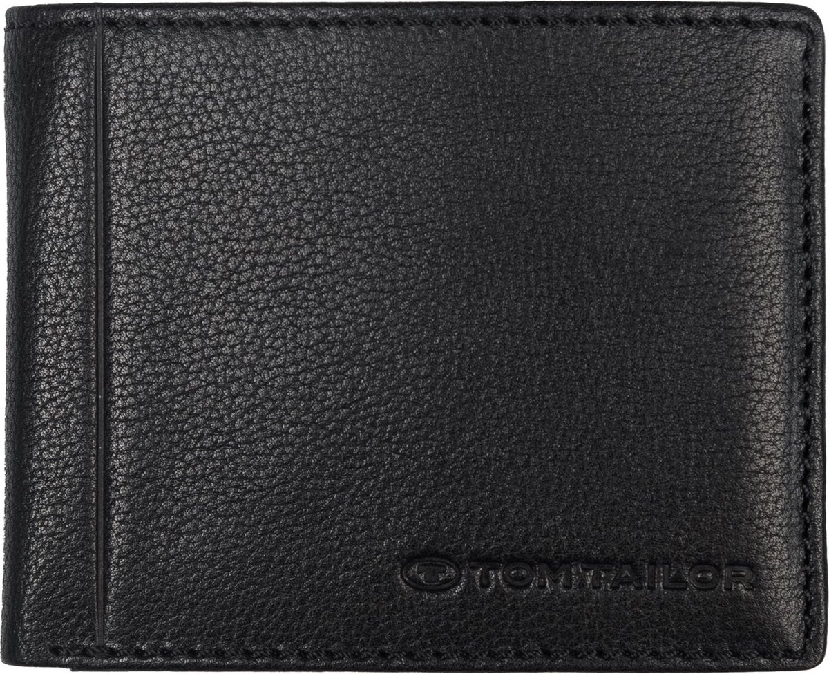 TOM TAILOR Portemonnee Bela Jeans Wallet Black Zwart