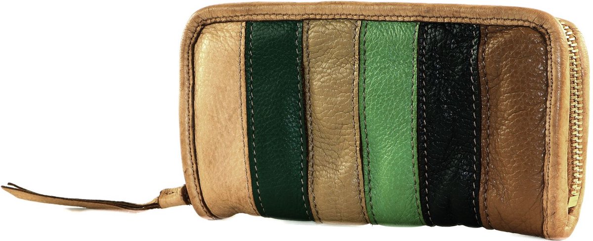 CATERINA LUCCHI Portemonnee Indica Wallet Comb. Primavera + T / Cognac Veelkleurig