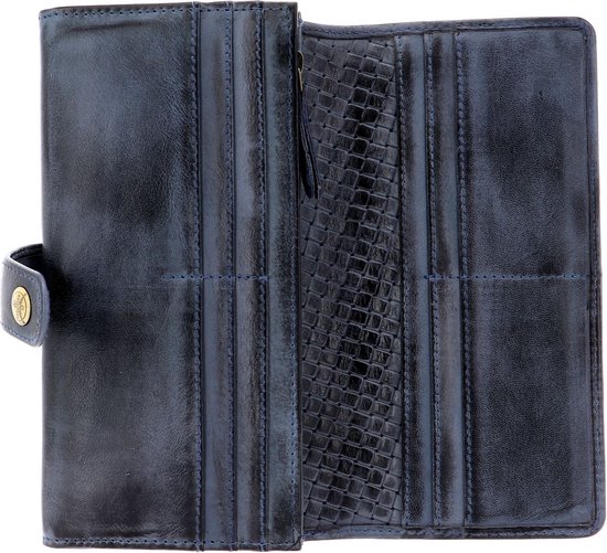 CHIEMSEE Porte-monnaie Antwerp Wallet with Flap Blue Bleu