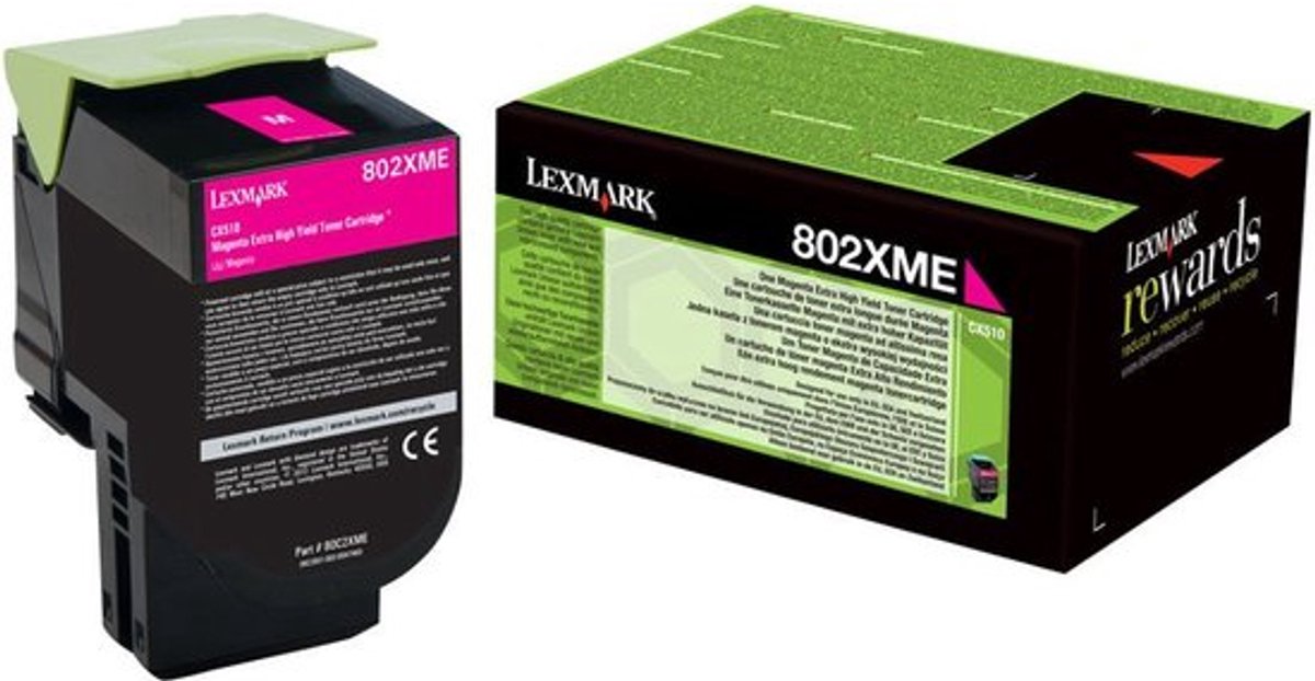 LEXMARK 802XME tonercartridge