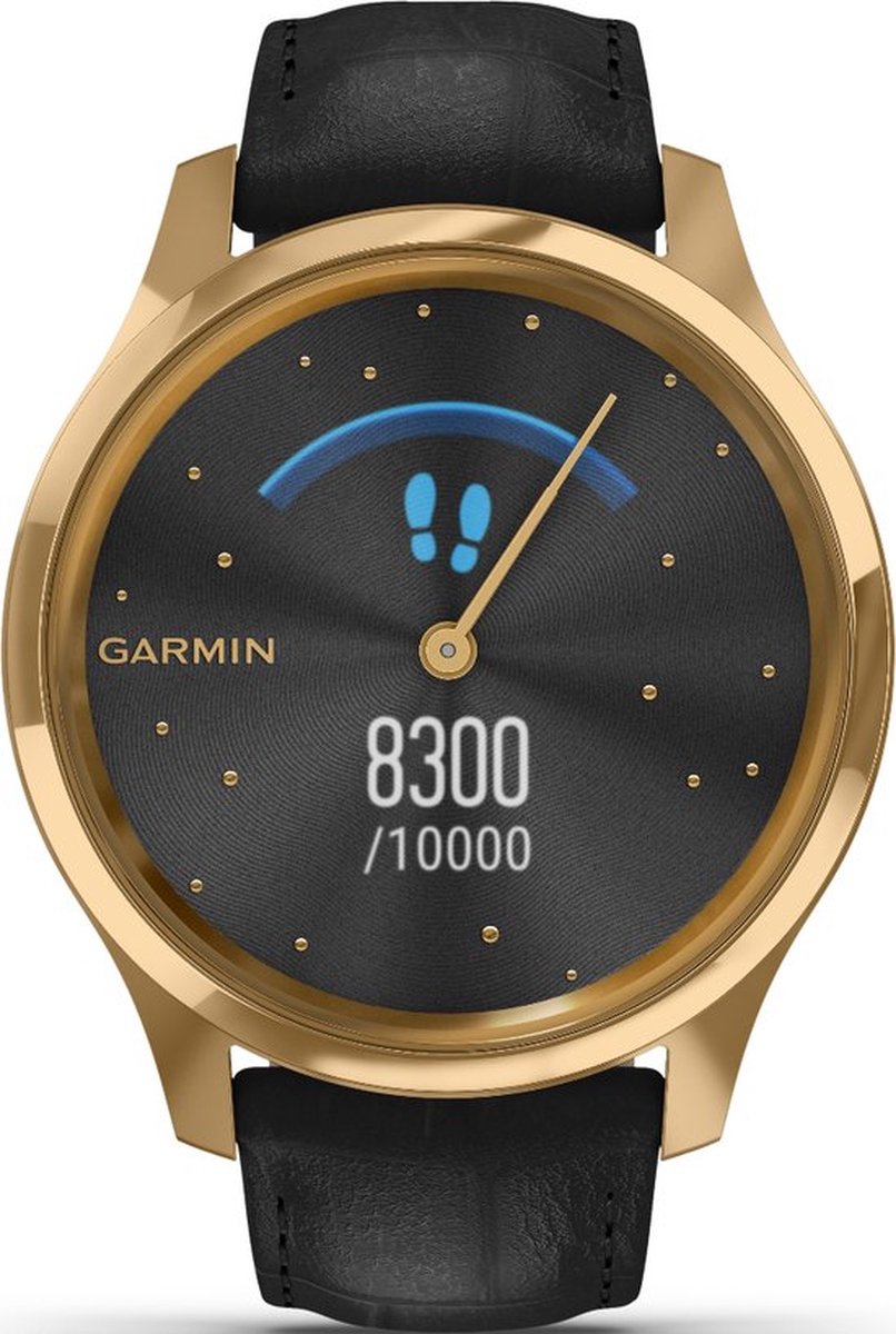 Garmin vivomove Luxe Smartwatch dames 42 mm Goud bol