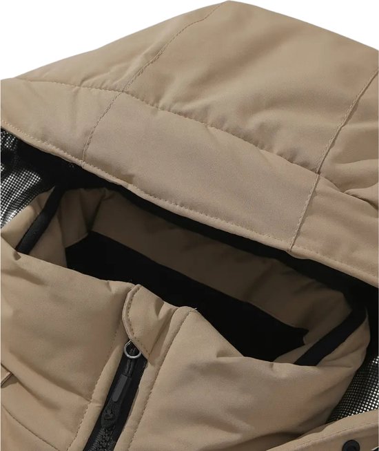 Nivard Combinaison de ski - Pantalon de ski - Veste de ski - Combinaison de ski - Sports d'hiver - Homme - 2 pièces - Kaki - Taille XL