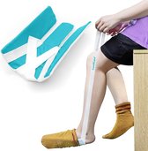 Sokaantrekker - Sokken Aantrekhulp - Aantrekhulp Sokken - ONE-SIZE - Aantrekhulp - Hulp Bij Sokken Aantrekken - SockSlider - Sok Aantrekhulp - Sokken Hulp - Aantrek Hulpmiddel - Aantrekhulp voor sokken - Schoenlepel sokken - NIET voor steunkousen