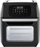 Bol.com Royal Swiss® Airfryer oven - Hetelucht friteuse - 12 liter - 8 programma's - 5 accessoires - 80 tot 200 graden - 1800 wa... aanbieding