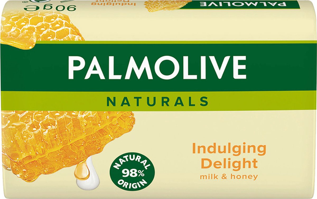 Goedkoopste Palmolive - Naturals - Indulging Delight - Honey & Milk - Zeepblok - 90g