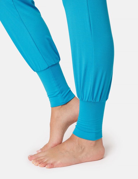 Bellivalini Dames Yogabroek - Sport - Vrijetijdsbroek - Lang - Viscose - Sportbroek - BLV-BLV50-275-YPS - Blauw - XXL van Bellivalini — afbeelding 2