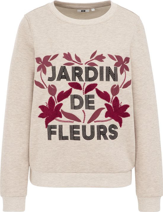 WE Fashion Pull femme avec broderie