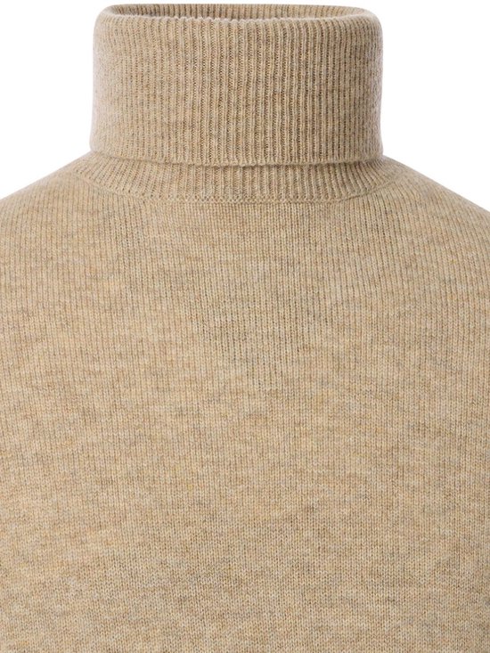 Casa Moda Pull col roulé avec laine d'agneau 444354500-665 Beige - M