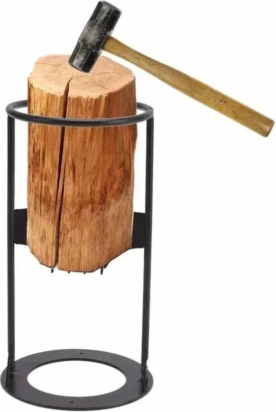 FIBILA Brandhout Splitter - Houtklover - Brandhout - hoursplijter - Brandhoutkliever - Draagbaar - Ijser - 15 cm Base van FIBILA — afbeelding 4