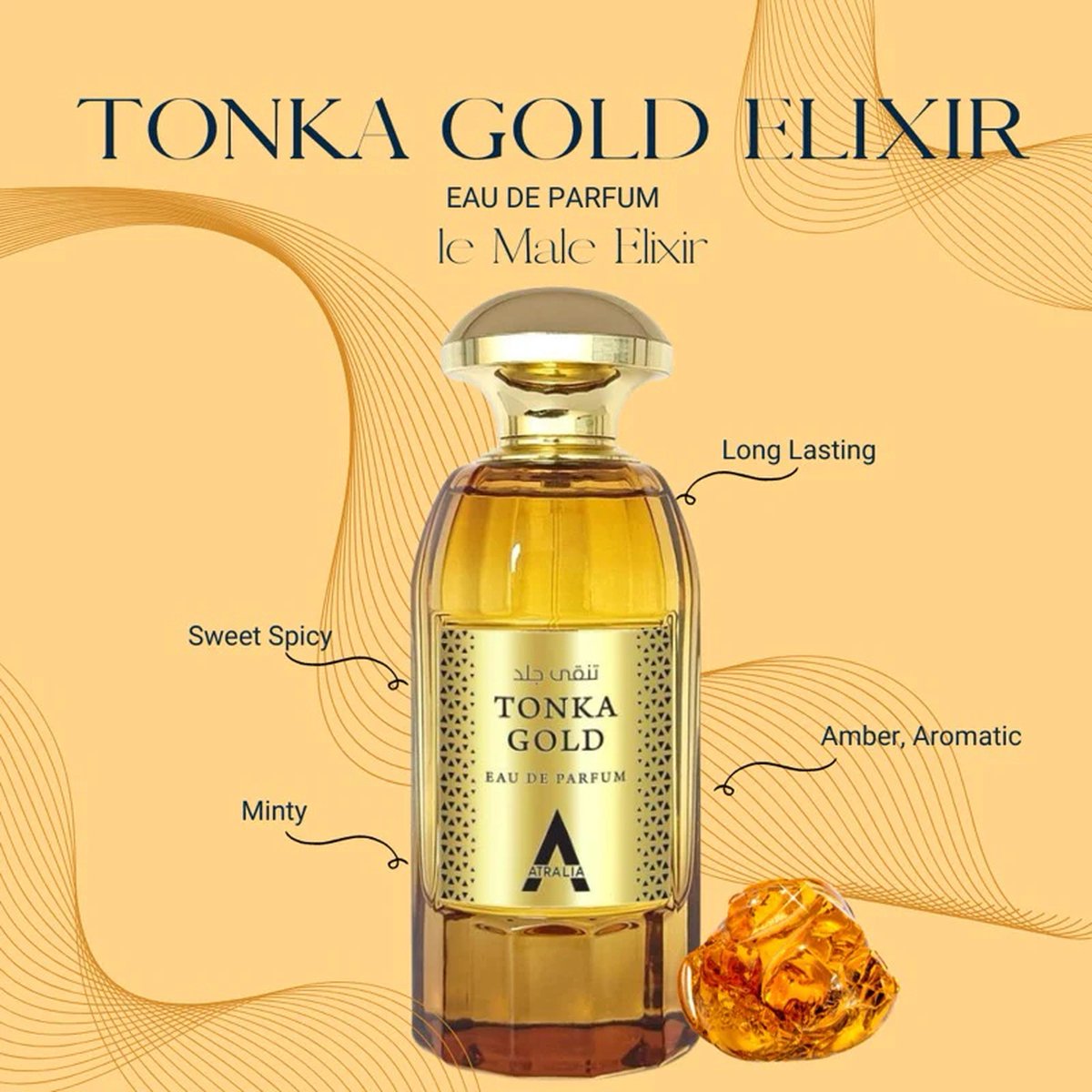 ATRALIA TONKA GOLD Eau de Parfum 100ml | bol