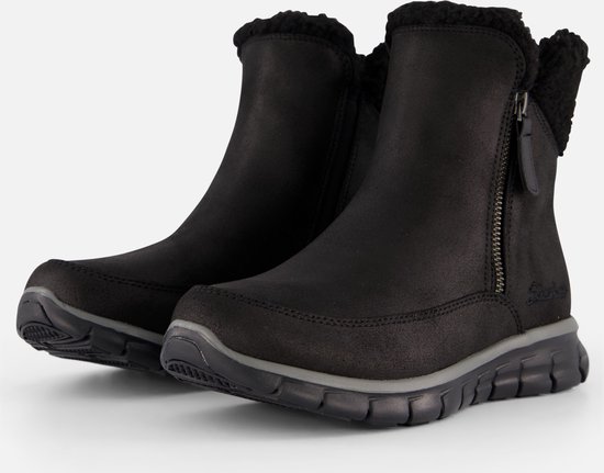 Skechers Synergy-Collab Dames Laarzen - Zwart - Maat 39