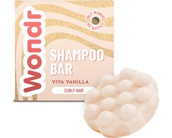 Wondr Shampoo Bar - Viva Vanilla - Krullend Haar - 55g Duurzame Soap Bar - Aanbevolen door Apothekers
