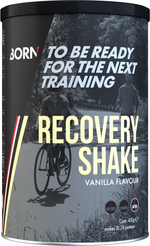 Born Recovery Shake - Hersteldrank - Vanilla van Born — afbeelding 2