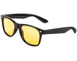 ForDig Nachtbril Auto - Gele bril Night Vision - Unisex - Zwart