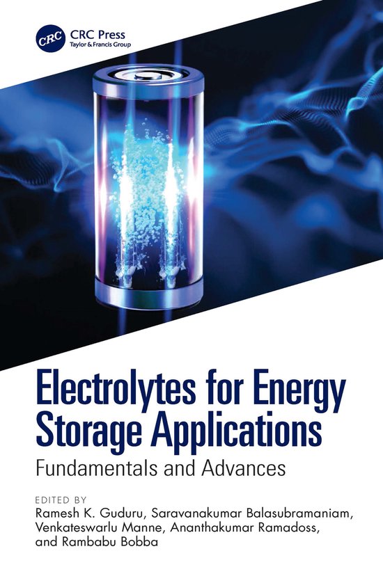 Electrolytes for Energy Storage Applications | 9781032452630 | Boeken | bol