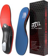 Feetz® 'ProSole' Hielspoor Zooltjes - Medische Inlegzolen voor Hielspoor, Fasciitis Plantaris & Platvoeten - Man & Vrouw - Ontworpen door Podotherapeuten - Maat 43