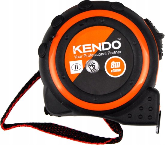 Kendo - Rolbandmaat - rolmeter - 8 m | bol