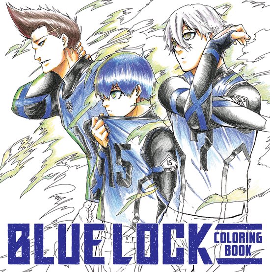 Blue Lock Coloring Book - cover