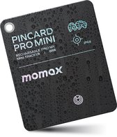 Bol.com Momax PinCard Pro Mini Rechargeable Find My Tracker aanbieding