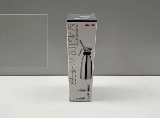 Mosa - distributeur de crème fouettée - 1 litre - Aussi pour préparations chaudes
