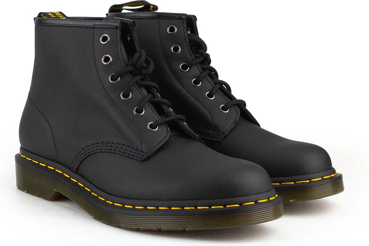 Dr.Martens 101 Nappa Zwarte Laarzen Streetwear Volwassen