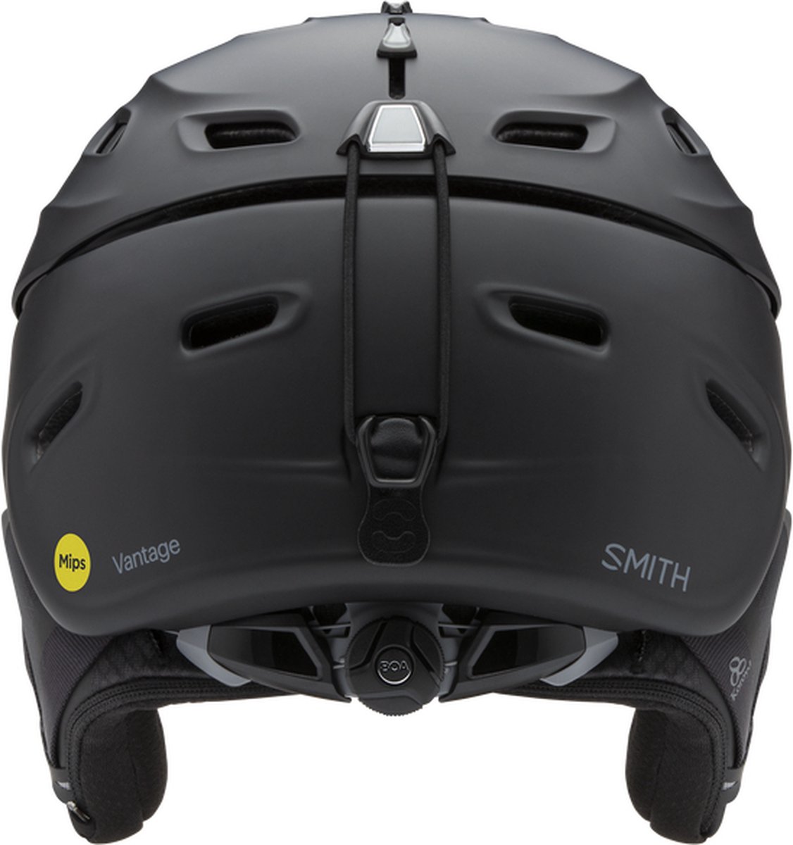 Skihelm Smith Men Vantage Matte -63 67 cm Zwart