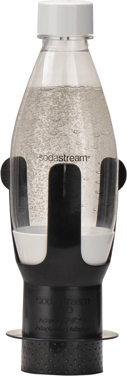 Goedkoopste Adapterset voor 0,5 l bruiswatervat en kunststof fles – Vaatwasmachinebestendig